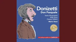 Don Pasquale, Act II Scene 1: No. 5, Preludio, Scena ed Aria, "Povero Ernesto! ... Cercherò...