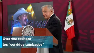 "No se va, no se va": AMLO recomienda canción de Grupo Frontera a la ‘chaviza’