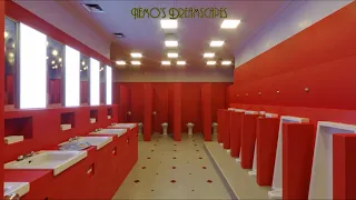 You're in The Red Bathroom at a ball in 1921 in The Gold Room (Overlook Hotel ambience) 3 HOURS ASMR