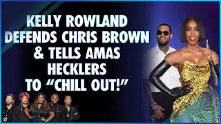 Kelly Rowland Defends Chris Brown at AMAs Amid the Cancelation of His MJ Tribute Performance