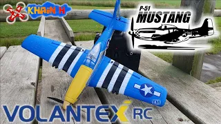 Mini P-51D Mustang Volantex RC , prenez-vous pour un pilote de Warbird