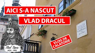 🇷🇴 Sighisora, Casa Lui Vlad Tepes si Turnul cu Ceas Vlog De Calatorie