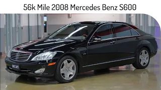 56k Mile 2008 Mercedes Benz S600