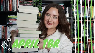 APRIL TBR 2024 | new release thrillers, romance, horror & spring reads!