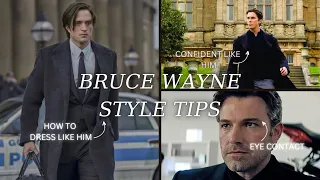 Dress like Bruce Wayne / Batman || How to dress like Bruce Wayne
