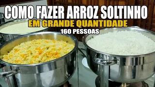 ARROZ PARA 160 PESSOAS - RECEITAS DA ROSA