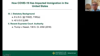 How COVID-19 Has Impacted Immigration in the United States with Prof. Bill Hing