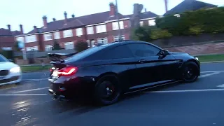 Beautiful BMW M4 Leaving a Petrol Station!