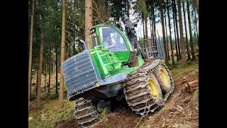 🌲*BIGGEST Deere* • John Deere 1910G • Biggest Forwarders • Action in forest • Aarman-Puit • Part-2🌲