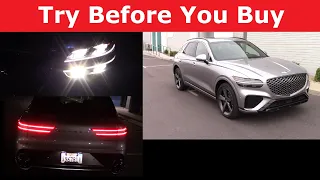 2022 Genesis GV70 SUV Headlight Test