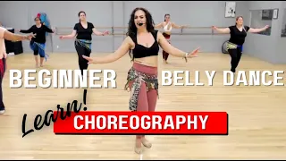 Beginner Belly Dance Choreography with Portia! 💃✨