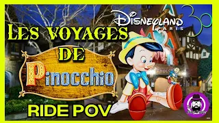 Les Voyages De Pinocchio | PINOCCHIO RIDE POV | Disneyland Paris