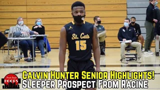 Calvin Hunter Senior Season Highlights! Sleeper Prospect Out Of Racine