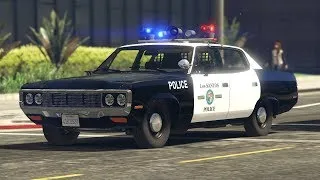 LSPDFR GTA 5 1970'S LOS SANTOS POLICE PATROL