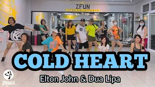 COLD HEART by Elton John & Dua Lipa | Zumba Fitness | Kelvin Leal