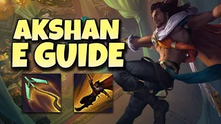 HOW TO PROPERLY USE AKSHAN'S HEROIC SWING (E) | ULTIMATE AKSHAN E GUIDE