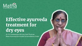 Effective Ayurveda Treatment For Dry Eyes - Matha Ayurveda Eye Hospital
