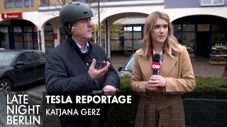 Tesla Reportage mit Katjana Gerz - Silicon Valley vs Brandenburg | Late Night Berlin | ProSieben