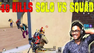 48 Kills Solo Vs Squad || SRB Zeus On Fire
