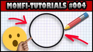 Einen PERFEKTEN KREIS zeichnen?! | Monfi Tutorials #004