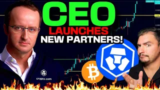 Crypto.com NEW CHARITY PARTNER! (CEO Speaks Out!) CRO Coin BREAKING!
