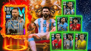 Messi 103 Epic Booster Pack Card | PREMIUM AMBASSADOR PACK | efootball 2024| REVIEW & TRAINING GUIDE