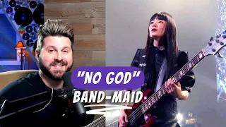 Bass Teacher REACTS | "No God" - Band-Maid | Misa