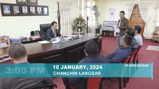 DD News Mizoram - Chanchinthar Langsar | 10 January 2024 | 3:00 PM