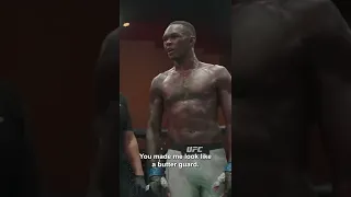 Jan Blachowicz vs Israel Adesanya after fight are you tired?  #shorts