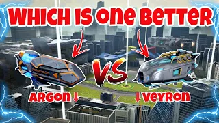 [WR]🔥[Nerf] Argon VS [Nerf] Veyron Titan  Weapon Comparison |War Robots|
