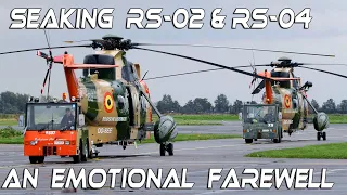 An Emotional Farewell of Two Restored  Seaking RS02&RS04  leaving their homebase at Koksijde 4K UHD