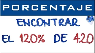 Calcular el porcentaje de un número | Ejemplo 2