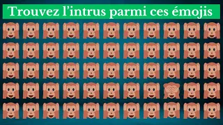 QUIZ: Trouver l'intrus parmi ces émojis