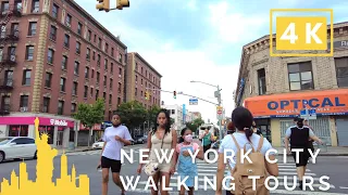 [4K] NYC Walking Tours | 👯Broadway in Washington Heights on the West Side of Manhattan