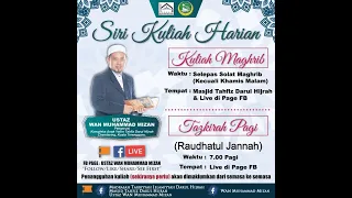 RAUDHATUL JANNAH 25 Oktober 2020 8 RabiulAwal 1442H