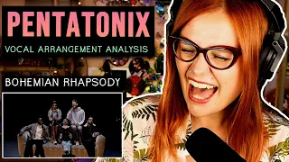 PENTATONIX - 'Bohemian Rhapsody' Vocal Coach Analysis & Reaction