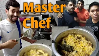 Cooking chicken Beryani | Master chef of Pakistan