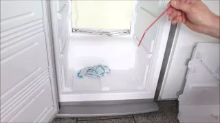 Reparatur Liebherr Gefrierschrank vereist Kühlschrank Überlauf Kondenswasser Heimwerker