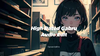 high rated gabru - guru randhawa - [edit audio]