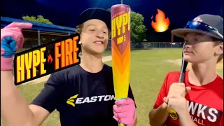 Hitting w the 2024 EASTON HYPE FIRE | USSSA Baseball Bat review