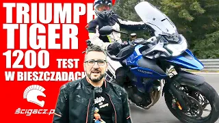 Triumph Tiger 1200. Test w Bieszczadach. Plusy i minusy króla tygrysów w jego naturalnym środowisku