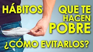 16 HÁBITOS que te MANTIENEN POBRE - HÁBITOS que Impiden CONSEGUIR DINERO