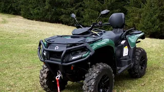 All new Can-am Outlander PRO MAX HD7 with new G3L platform showtime !