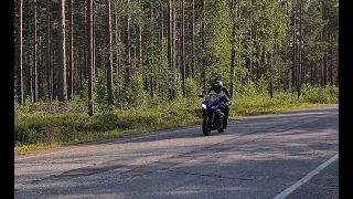 Yamaha R6 SC Project exhaust - LOUD flyby acceleration sound