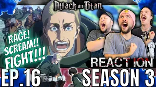 Attack On Titan REACTION!!!! | 3x16 | "PERFECT GAME"