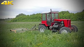 Не сдал в чермет старый гусеничный ДТ-75, а сделал вот такой универсальный трактор