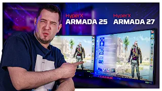 ПЕРШІ МОНІТОРИ HyperX! Огляд HyperX Armada 25 та HyperX Armada 27!