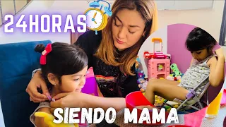 24 HORAS SIENDO MAMÁ DE BEBE MARIE 😱 | Kids Marie Show 😍