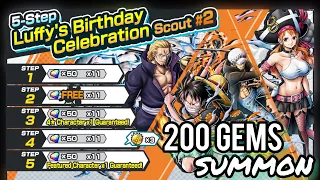 WANO MARCO, FILM RED NAMI, PRIME RAYLEIGH Are Back! 200 💎 SUMMON In Luffy's Birthday #2 (OPBR)