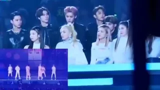 ITZY Reaction to BTS Boy With Luv at SBS Gayo Daejun 2019